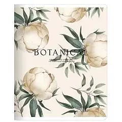 Тетрадь 48л КЛЕТКА "Peony", айвори, фото №1