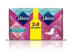 Прокладки гигиен Libresse Ultra Супер с мягкой поверхностью 16шт, фото №1