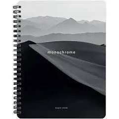 Тетрадь 96л КЛЕТКА "Dune", горизонт, спираль, фото №1