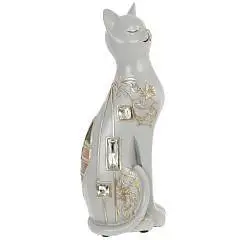 Фигурка декор"Кошка", L9 W6 H23,5 см, фото №1