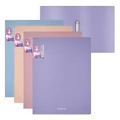 Папка на 2 кольцах EK Matt Manga, 24мм, A4, ассорти, фото №1