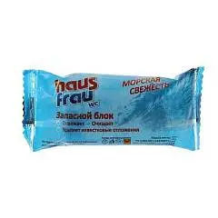 Блок для унитаза Haus Frau сменный, морск.свеж., фото №1