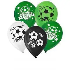 Набор шаров «Футбол» 5 шт., фото №1