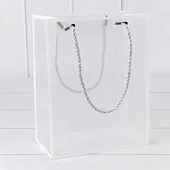 Пакет пластиковый "Sweet Moment" 18*23*10 Белый, фото №1