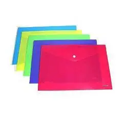 Папка с кнопкой А4 ELLEGANT, ассорти, фото №1