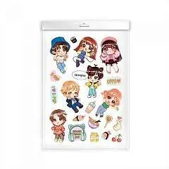 Набор наклеек Стикеры для фанатов 148*210мм 1л мелов бумага, фото №1