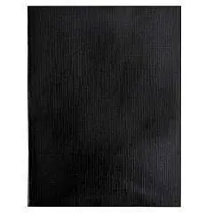 Тетрадь 96л КЛЕТКА "Бумвинил" METALLIC Черная, фото №1