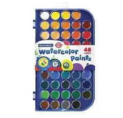 Акварель 48цв 23мм Brauberg Премиум, фото №1