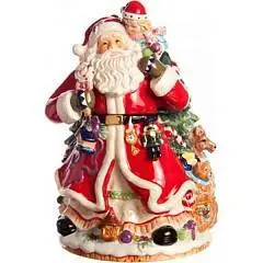 Конфетница  "Дед Мороз" 30 см, фото №1