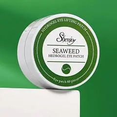 Гидрогелевые патчи д/глаз Shenioy с экстр морских водорослей 60шт, фото №1