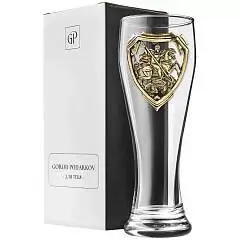 Бокал д/пива " Великая Россия" Георгий Победоносец ч/б кор, фото №1