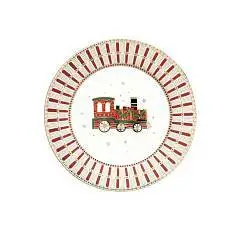 Тарелка закусочная 19см "Полярный экспресс" без инд.упаковки., фото №1