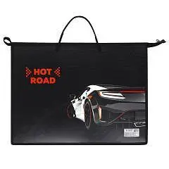 Папка д/худ А3 молн пластик Autosport Кокос, фото №1