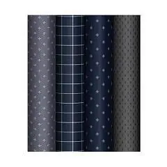 Бумага упаковочная "Dark" 70*100см в рулоне, фото №1