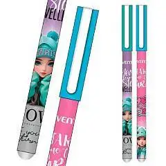 Ручка гелевая пиши-стирай "deVENTE.Paris Girl" 0,5 мм, синяя, фото №1