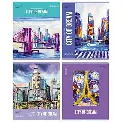 Тетрадь 48л ЛИНИЯ "City dream", фото №1