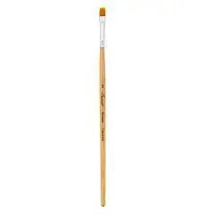 Кисть Синтетика овальная кор руч лак № 2 (5 мм) Сонет, фото №1