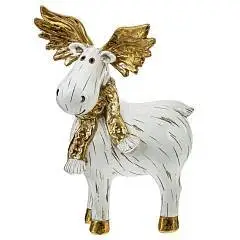 Фигурка декоративная "Лось", L17 W7 H24 см, фото №1