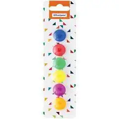 Набор магнитов для досок OfficeSpace, 2см, 6шт., фото №1