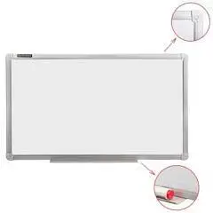 Доска магнитно-маркерная BRAUBERG, 100х180см, алюмин. рамка, фото №1