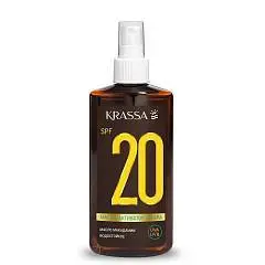 Масло-активатор д/загара Krassa CC SPF20 с маслом макадамии 150мл, фото №1