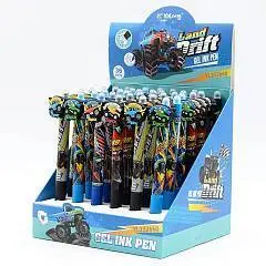 Ручка гелевая автомат. пиши-стирай "Drift" синяя, фото №1