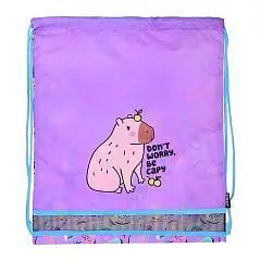 Сумка для сменной обуви "deVENTE. Capybara" 40x47 см, водоотт.ка, фото №1