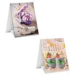 Календарь-домик BG "Dessert", на гребне, 2025г., фото №1