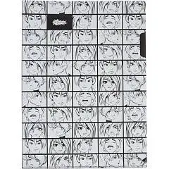 Папка пластиковая "Аниме комикс" А4, 33х23.5 см, фото №1