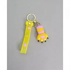 Брелок  Claw paw yellow 1,5*4*6см, фото №1