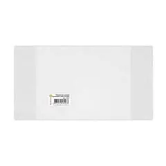 Обложка ПВХ д/тетради, плотная, прозрачная, 209х350мм, 110мкм, фото №1