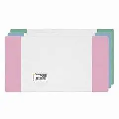 Обложка ПВХ д/тетради, плотная, 209х350мм, 110мкм, цвет.клап, фото №1