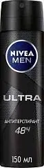 Део-спрей Nivea Men Ultra 150мл, фото №1