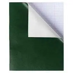 Тетрадь 48л КЛЕТКА "Бумвинил Зеленый", фото №1