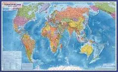 Мир Политический 1:32М 101х70 (с ламинацией), фото №1