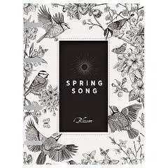 Тетрадь на кольцах 80л  "Spring song", тон. Блок, фото №1
