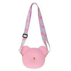 Сумка-кошелёк на ремне Cat pink роз5*12,5*3, фото №1