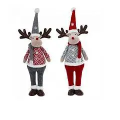 Игрушка набивная "Олень", L22 W12 H63 см, 2в., фото №1