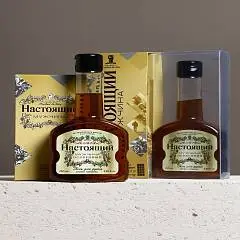 Подарочный набор (алк) «Настоящий мужчина» (Гель д/д+мыло), фото №1