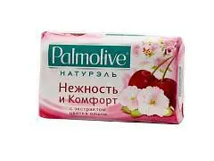 Мыло туалетное Palmolive Нежность и комфорт Цветок вишни 90гр, фото №1