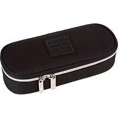 Пенал deVENTE Uno Black 21x8x5см овальный, фото №1