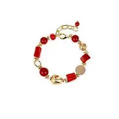 Браслет "Танец огня" (натур. камни), фото №1