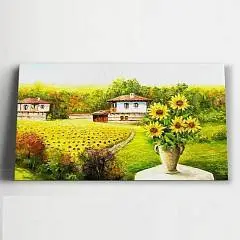 Алмаз мозаика блест 30*40см подр полн заполн 30цв Дерев в подсол, фото №1