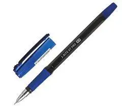 Ручка шариковая масляная "i-Rite GT PRO" 0,4мм, синяя, грип, фото №1