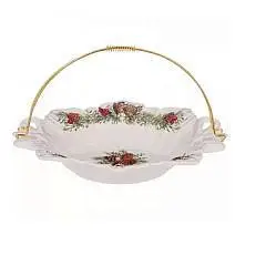 Блюдо Lefard "Celebration" с металл.ручкой 26см, фото №1