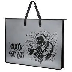 Папка д/худ А2 молн пластик 2отд карман Райтер Феникс, фото №1