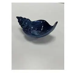 Чаша 14 см Ракушка синяя, фото №1