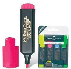 Набор текстовыделителей Faber-Castell 1-5мм 4шт, фото №1