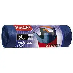 Пакеты для мусора 60л 16шт Multitop Lux, фото №1