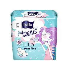 Прокладки гигиен Bellа For teens Ultra Sensitive 10шт, фото №1